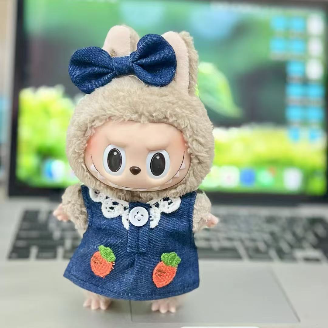 (New!!!)Doll Clothes Suitable for labubu Dolls Accessories  Clothes Set for Dolls (NO Doll)