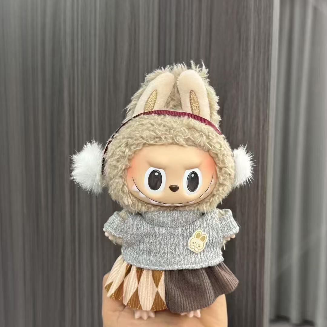 (New!!!)Doll Clothes Suitable for labubu Dolls Accessories  Clothes Set for Dolls (NO Doll)