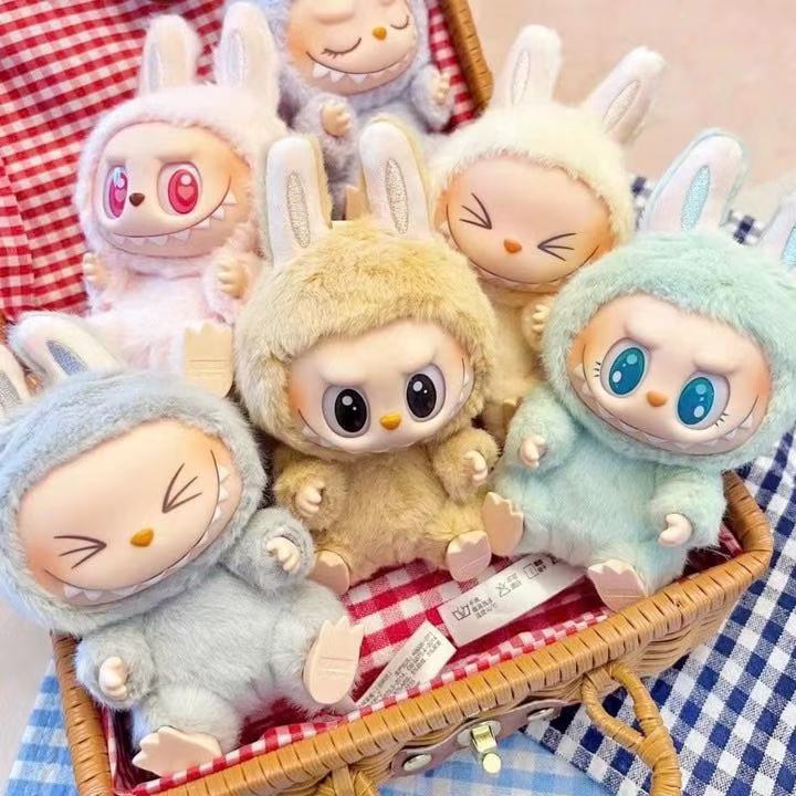 POP MART LABUBU V2 The Monsters Have a Seat Plush Dolls Figures Toys Blind Box
