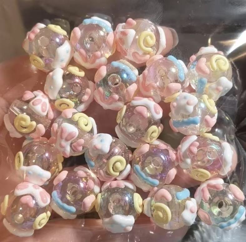 Luxury Beads Lucky Bags - Open In Live - For Beaded Pen Chain DIY