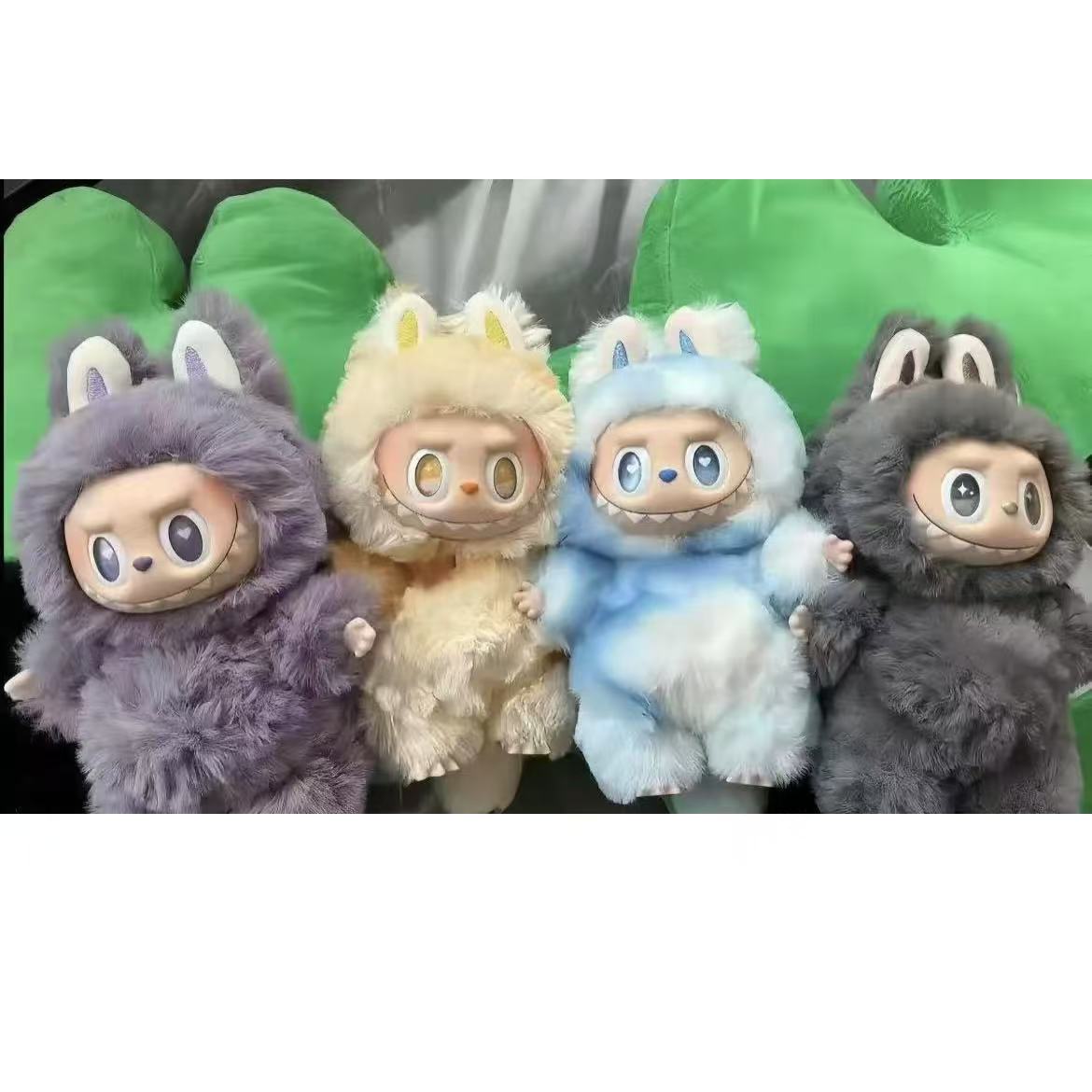 Authentic $39.9 POP MART LABUBU V3 The Monsters Big into Energy Plush Dolls Figures Toys Blind Box