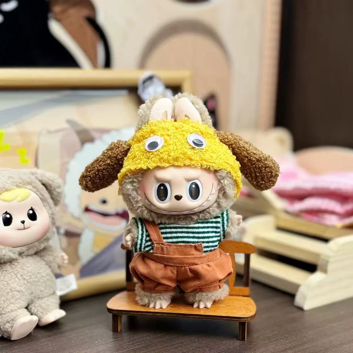 (New!!!)Doll Clothes Suitable for labubu Dolls Accessories  Clothes Set for Dolls (NO Doll)