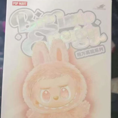 Authentic $39.9 POP MART LABUBU V3 The Monsters Big into Energy Plush Dolls Figures Toys Blind Box