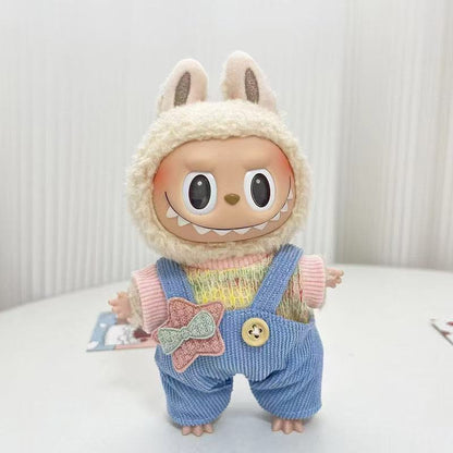 (New!!!)Doll Clothes Suitable for labubu Dolls Accessories  Clothes Set for Dolls (NO Doll)